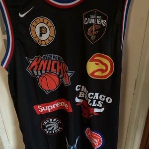 Supreme x Nike basketball jersey. Size xxl.